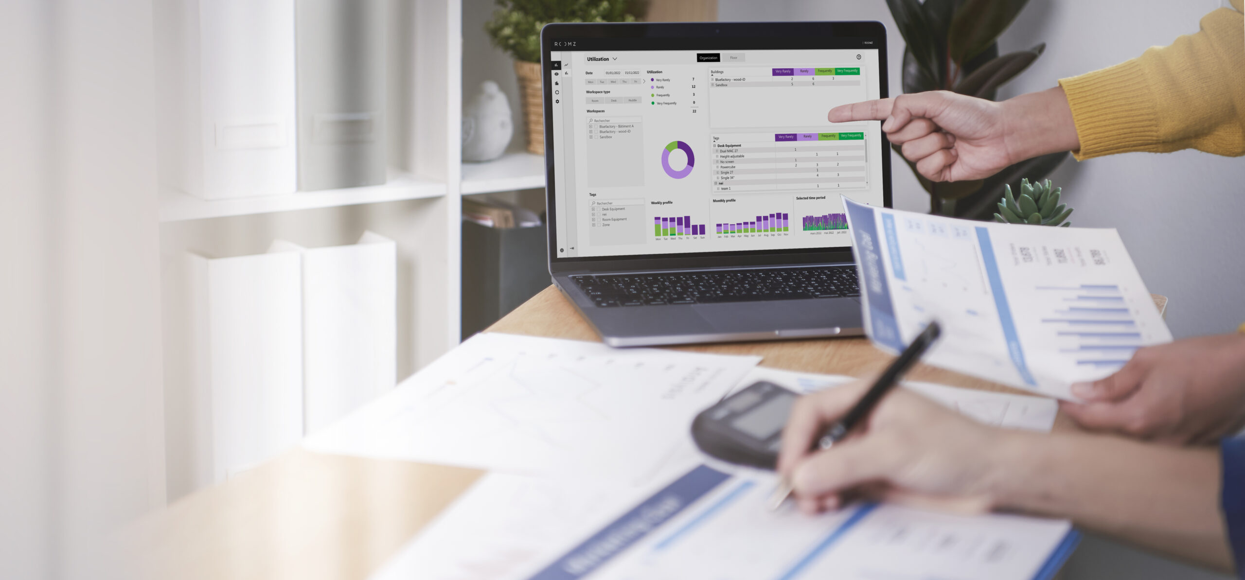 ROOMZ Advanced analytics