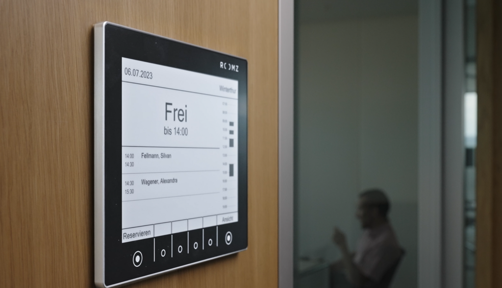 HDI ROOMZ e-ink display