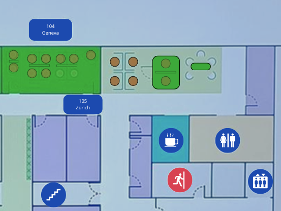 myroomz huddle floormap