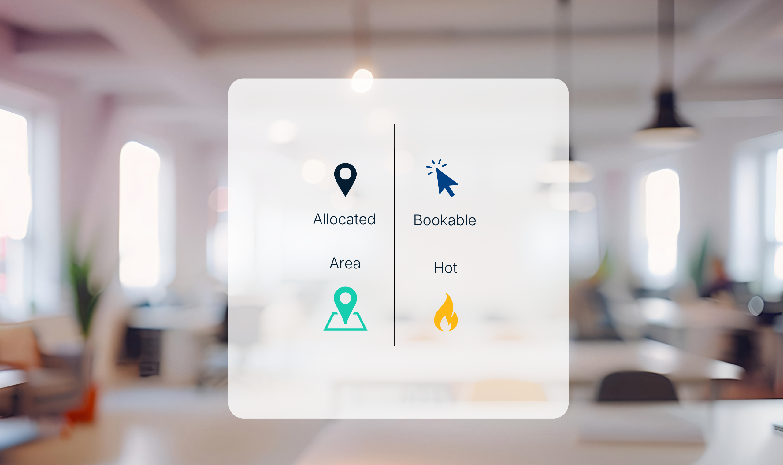ROOMZ desk management and analytics interface